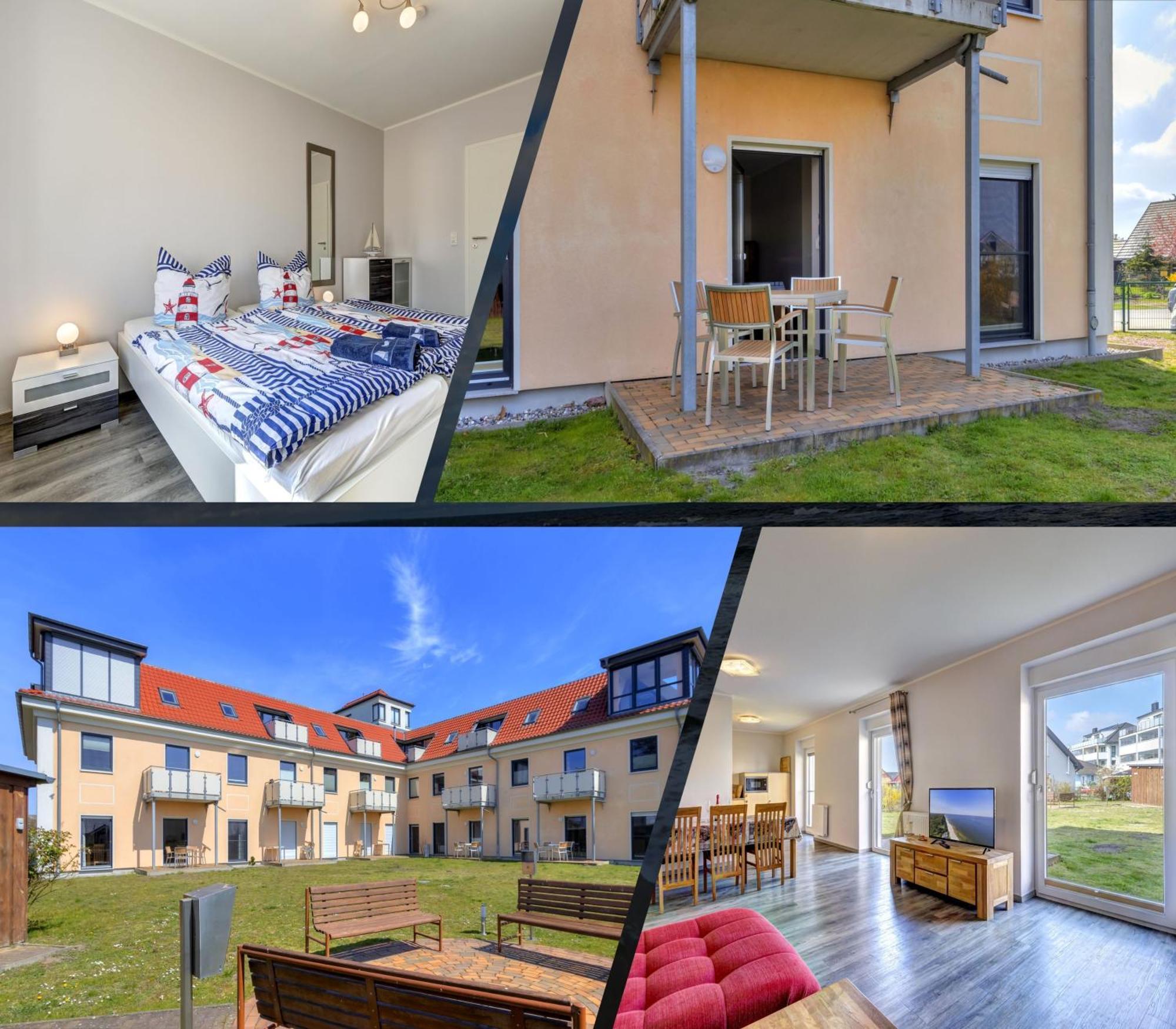 Peenemuende, Seglerhafen St Schoner 7, 13, 14 Bagian luar foto