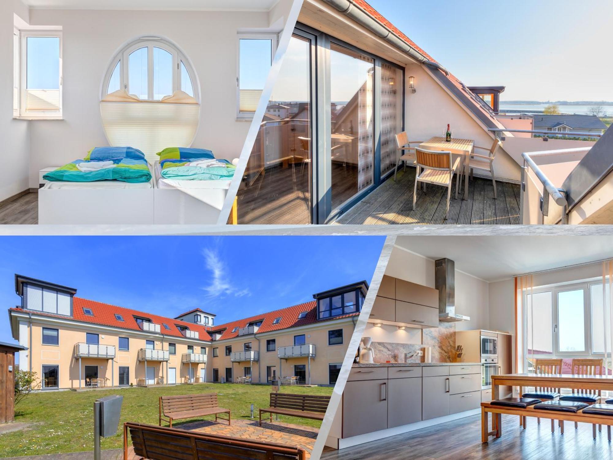 Peenemuende, Seglerhafen St Schoner 7, 13, 14 Bagian luar foto