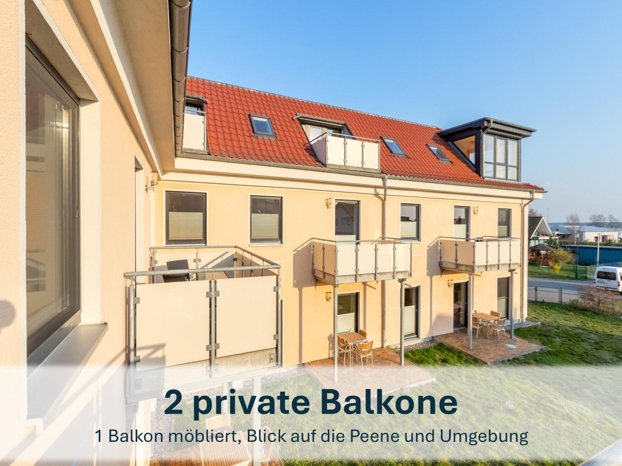 Peenemuende, Seglerhafen St Schoner 7, 13, 14 Bagian luar foto