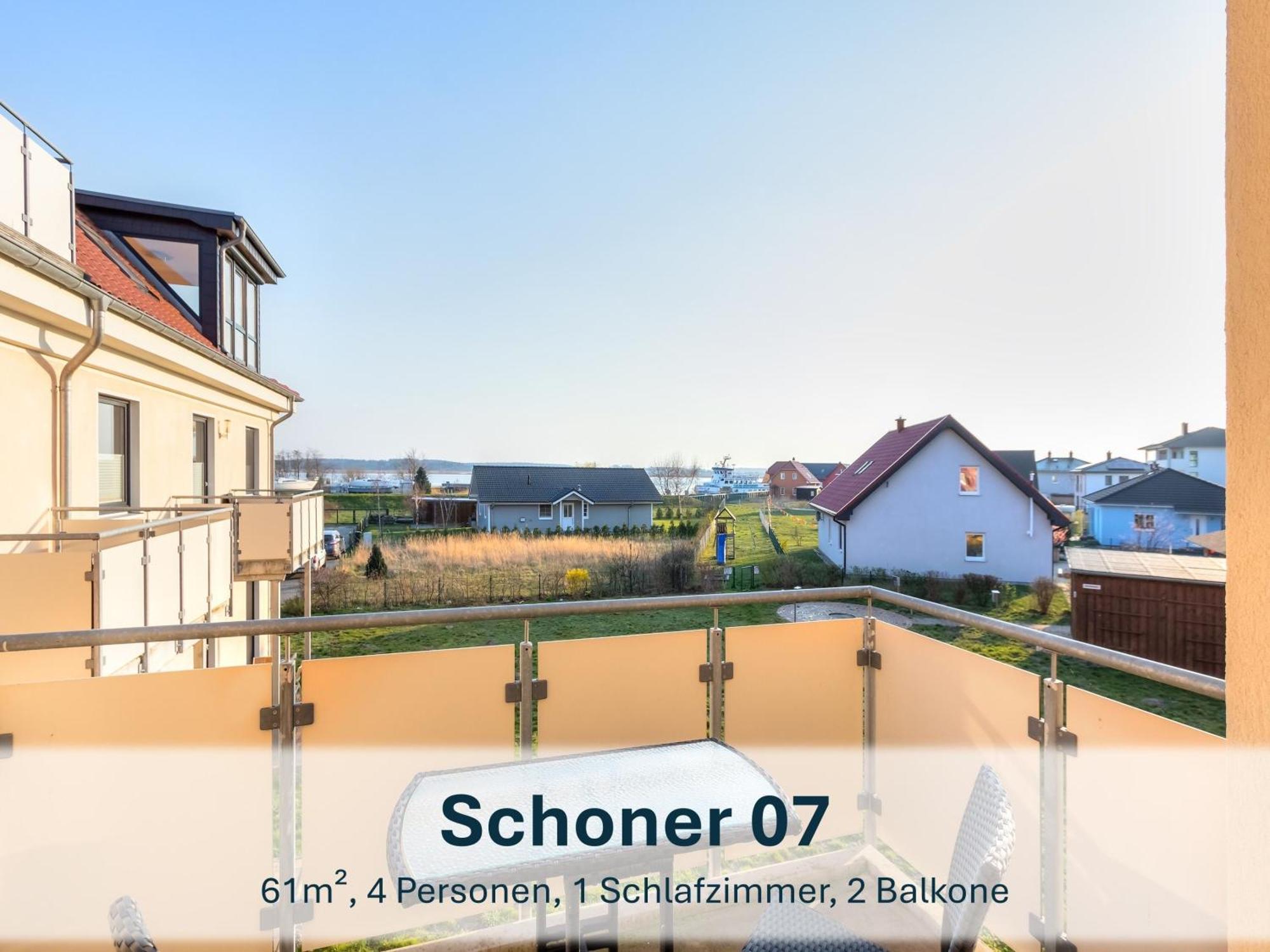 Peenemuende, Seglerhafen St Schoner 7, 13, 14 Bagian luar foto